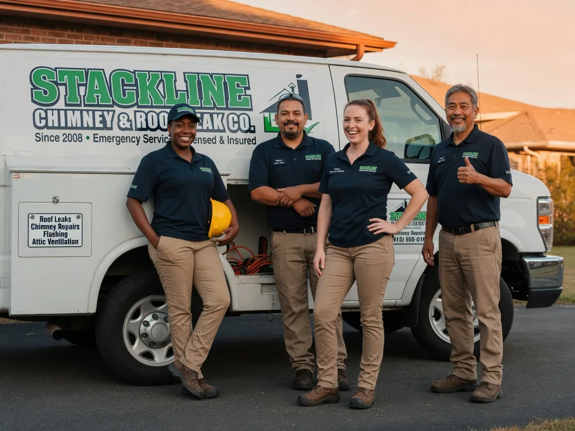 Chimney flashing repair company in Oakley, ID